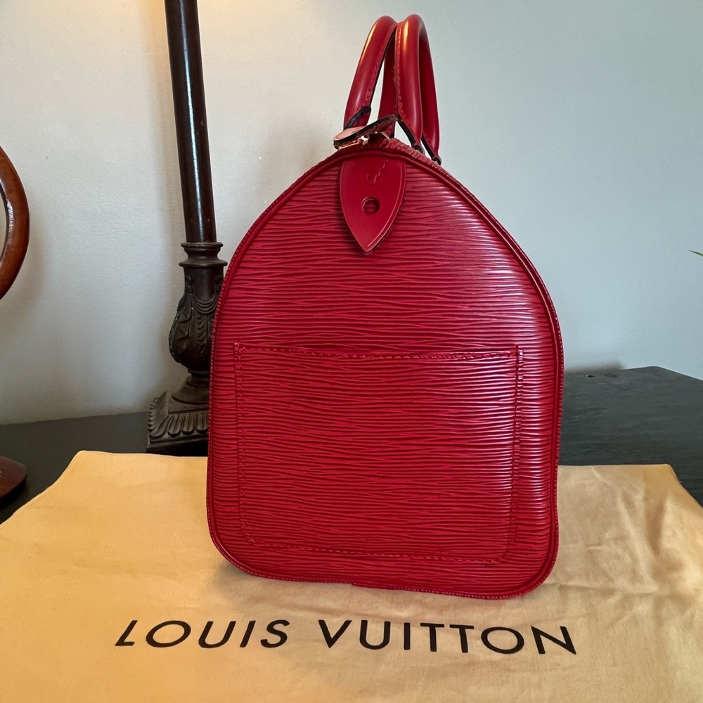 Louis Vuitton Speedy Epi 30 - Red - Picture 3 of 16